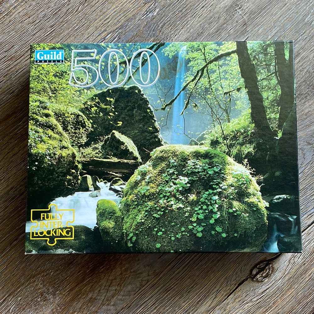 🧩 Vintage Guild Columbia River Gorge Oregon 500 Piece Puzzle Sealed